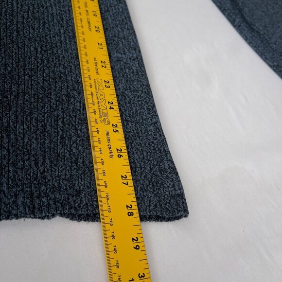 Athleta Reverie Hi-Rise Wide-Leg Sweater Knit Pants Pull On Navy Blue Women XS - Picture 12 of 14